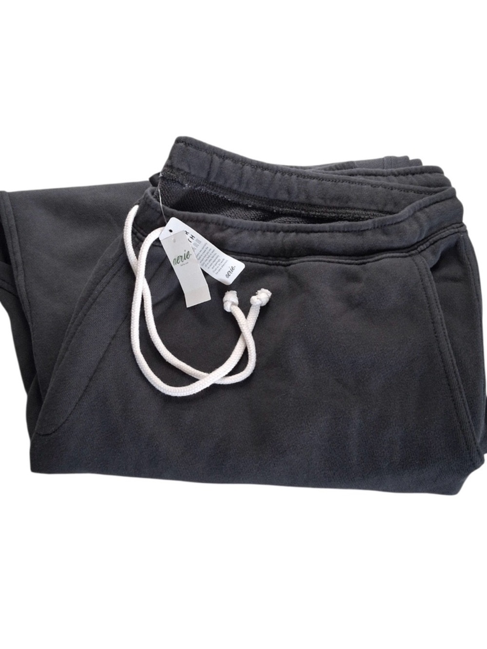 aerie Charcoal Drawstring Joggers - Picture 3 of 4